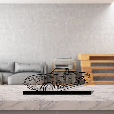 c2 Silhouette Metal Art Stand - Tinvibe
