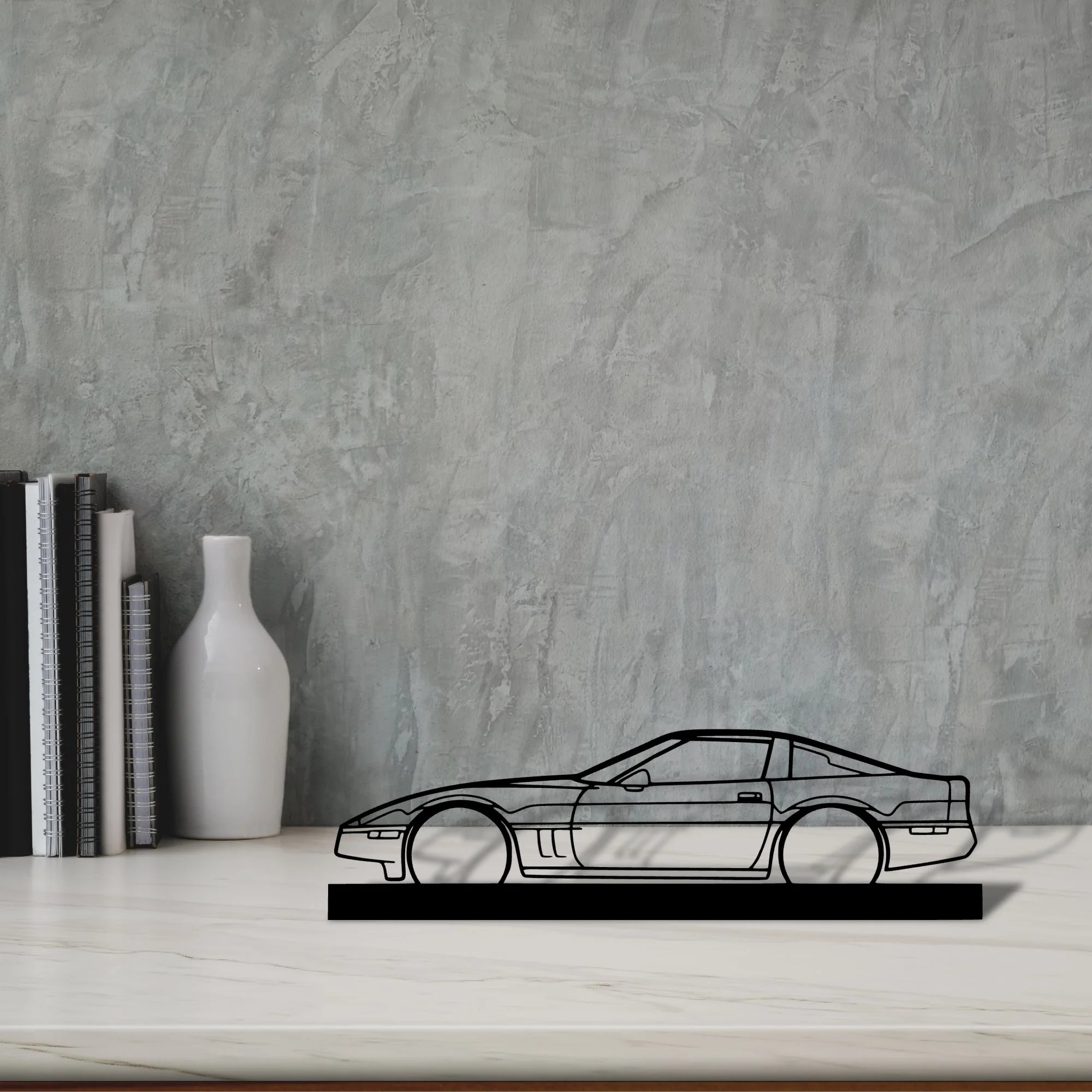 c4 Silhouette Metal Art Stand - Tinvibe
