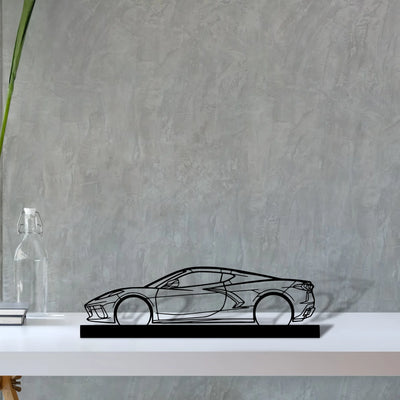 c8 Silhouette Metal Art Stand - Tinvibe