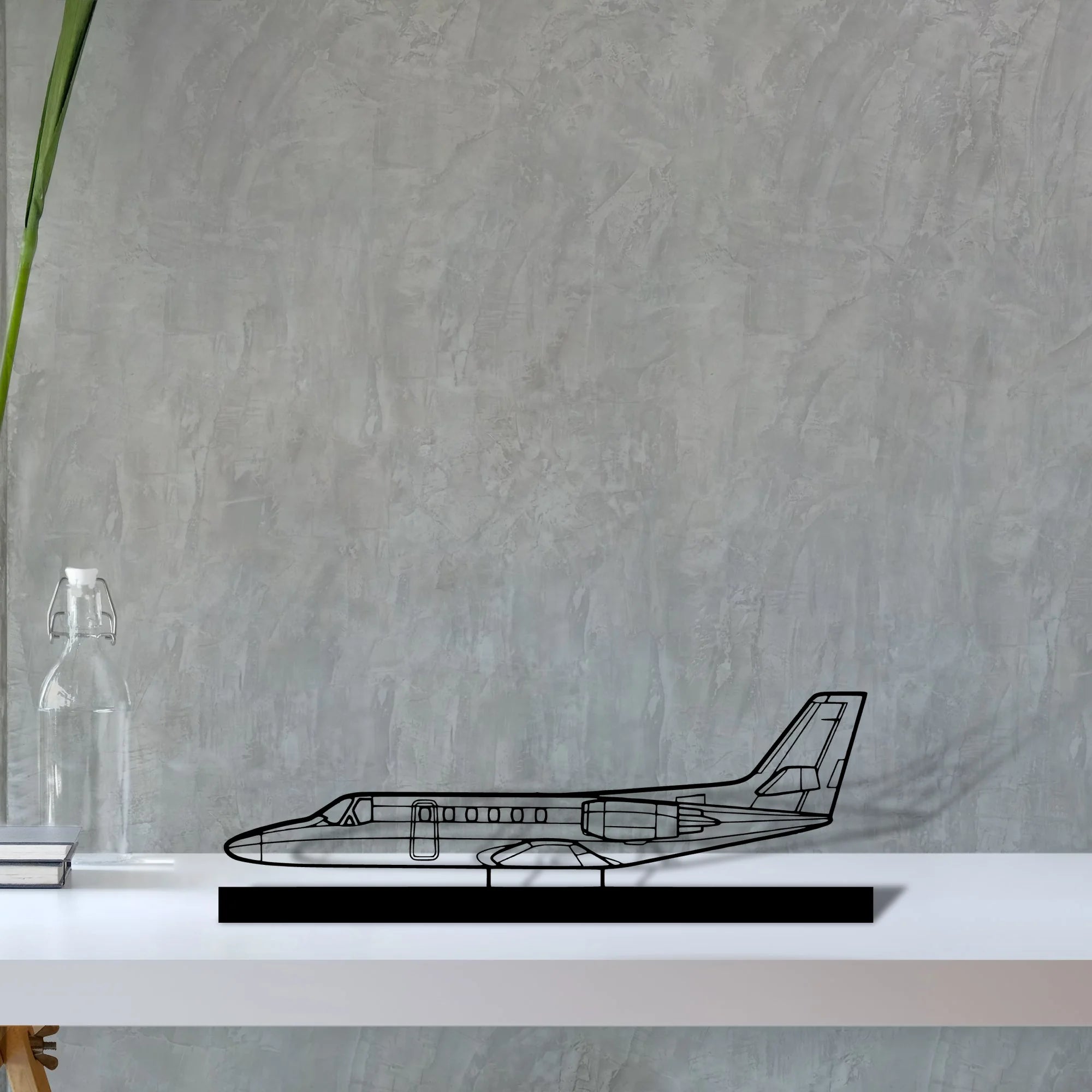 citation-ii-2 Silhouette Metal Art Stand - Tinvibe