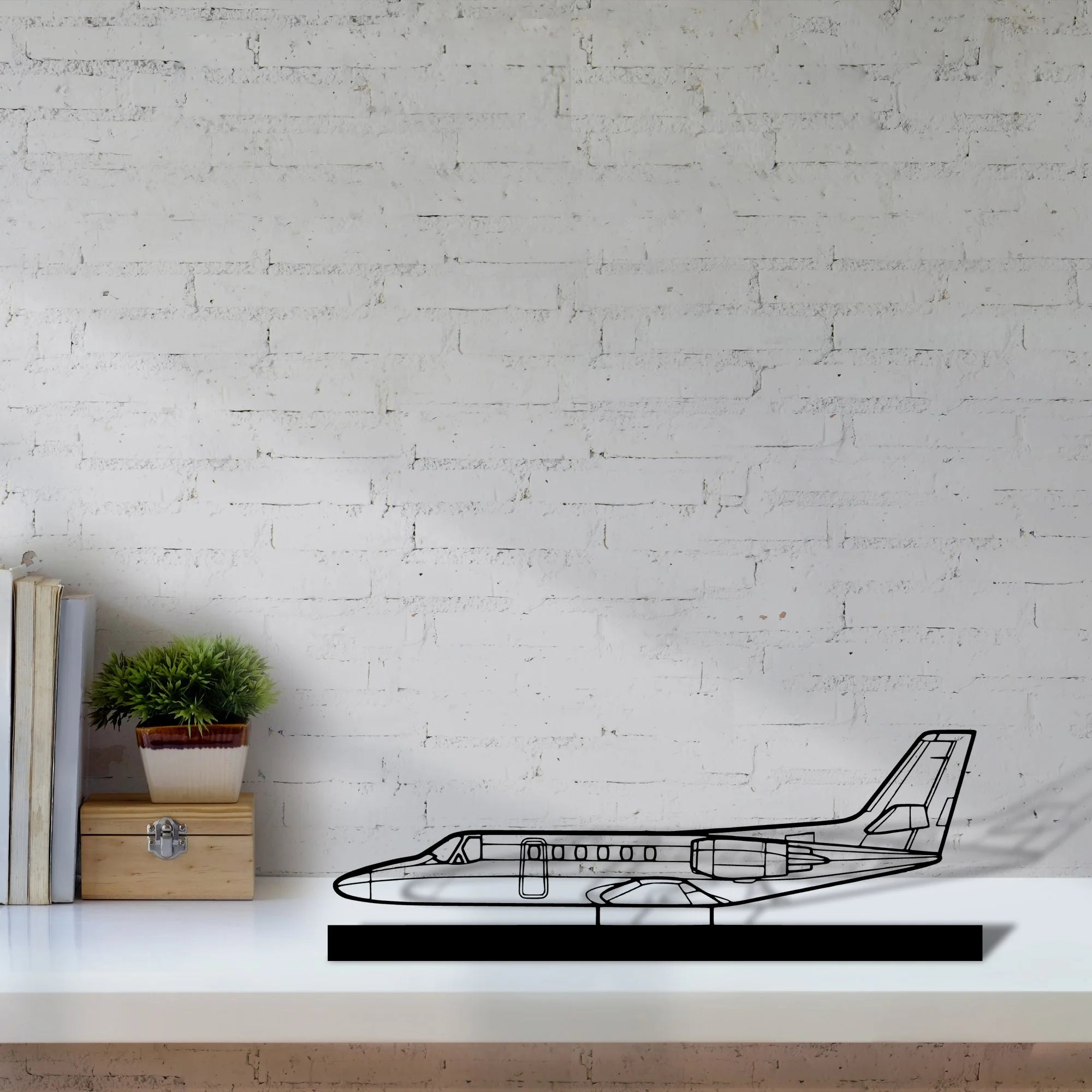 citation-ii-2 Silhouette Metal Art Stand - Tinvibe