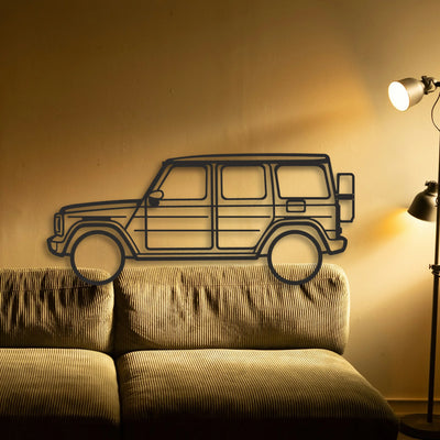 Class G Classic Silhouette Metal Wall Art - Tinvibe