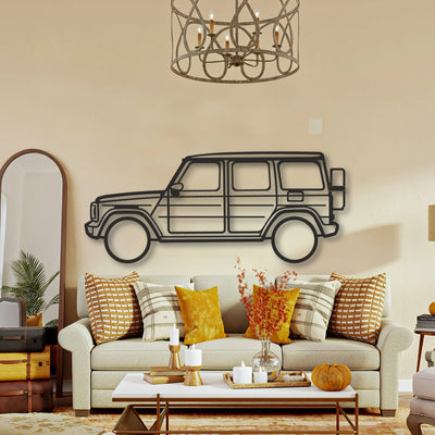 Class G Classic Silhouette Metal Wall Art - Tinvibe