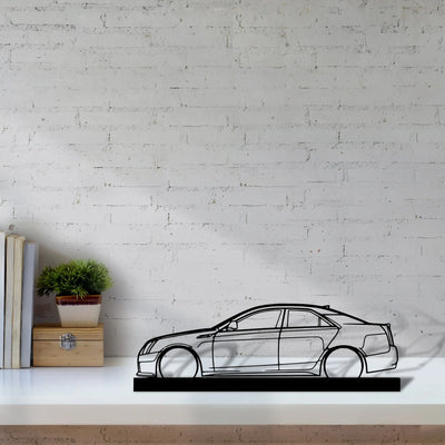 cv Silhouette Metal Art Stand - Tinvibe