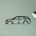 E Tron 2022 Classic Silhouette Metal Wall Art - Tinvibe