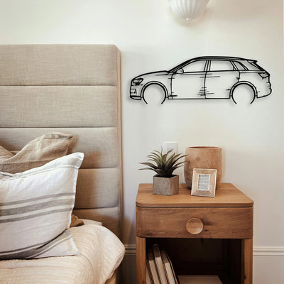 E Tron 2022 Classic Silhouette Metal Wall Art - Tinvibe