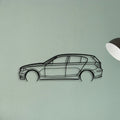 E87 Classic Silhouette Metal Wall Art - Tinvibe