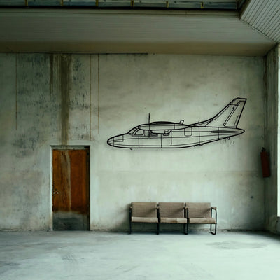 Ea 18G Classic Aircraft Silhouette Metal Wall Art - Tinvibe