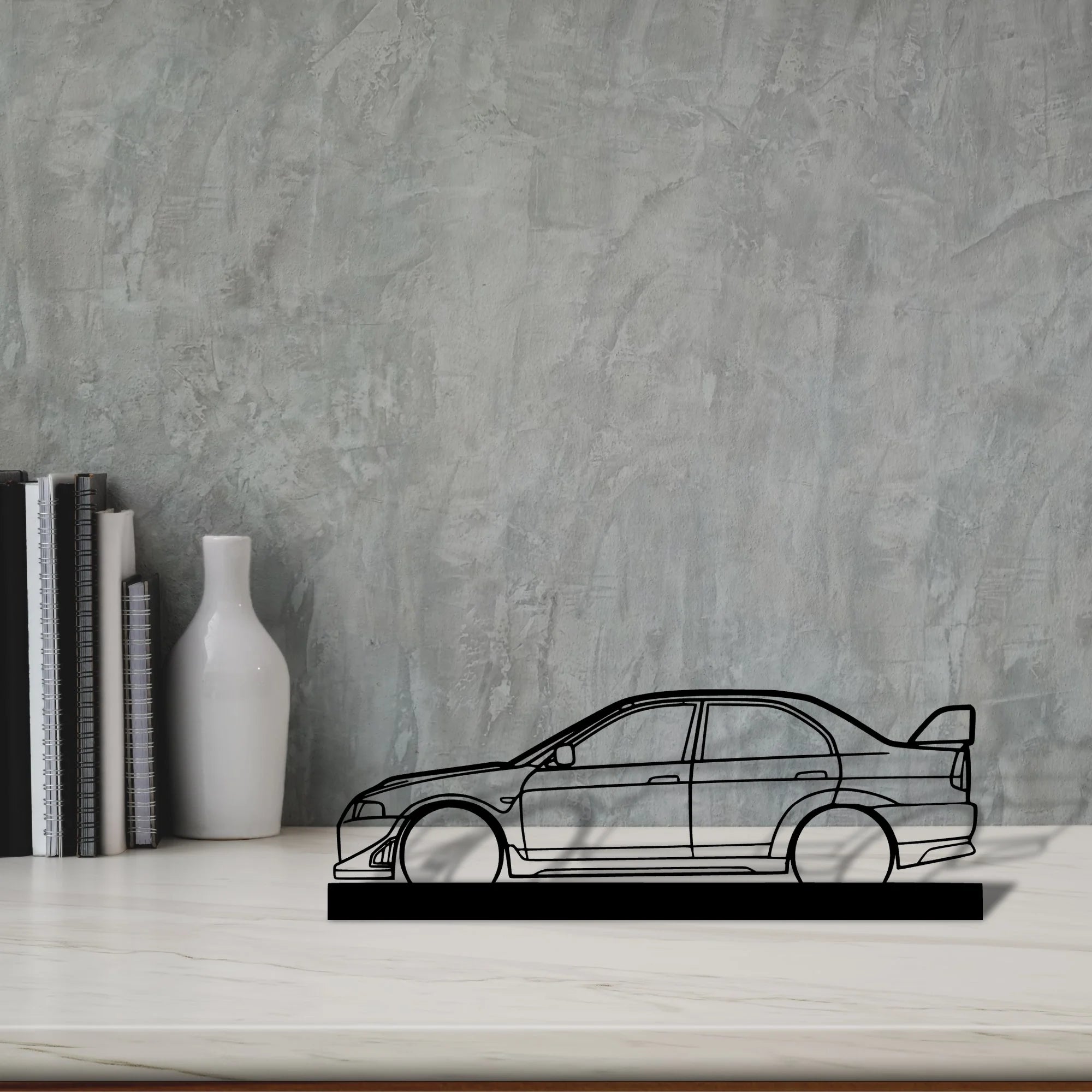 evo-vi Silhouette Metal Art Stand - Tinvibe