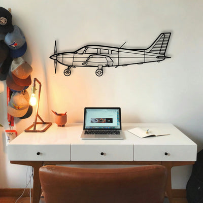F 111 Aardvark Classic Aircraft Silhouette Metal Wall Art - Tinvibe