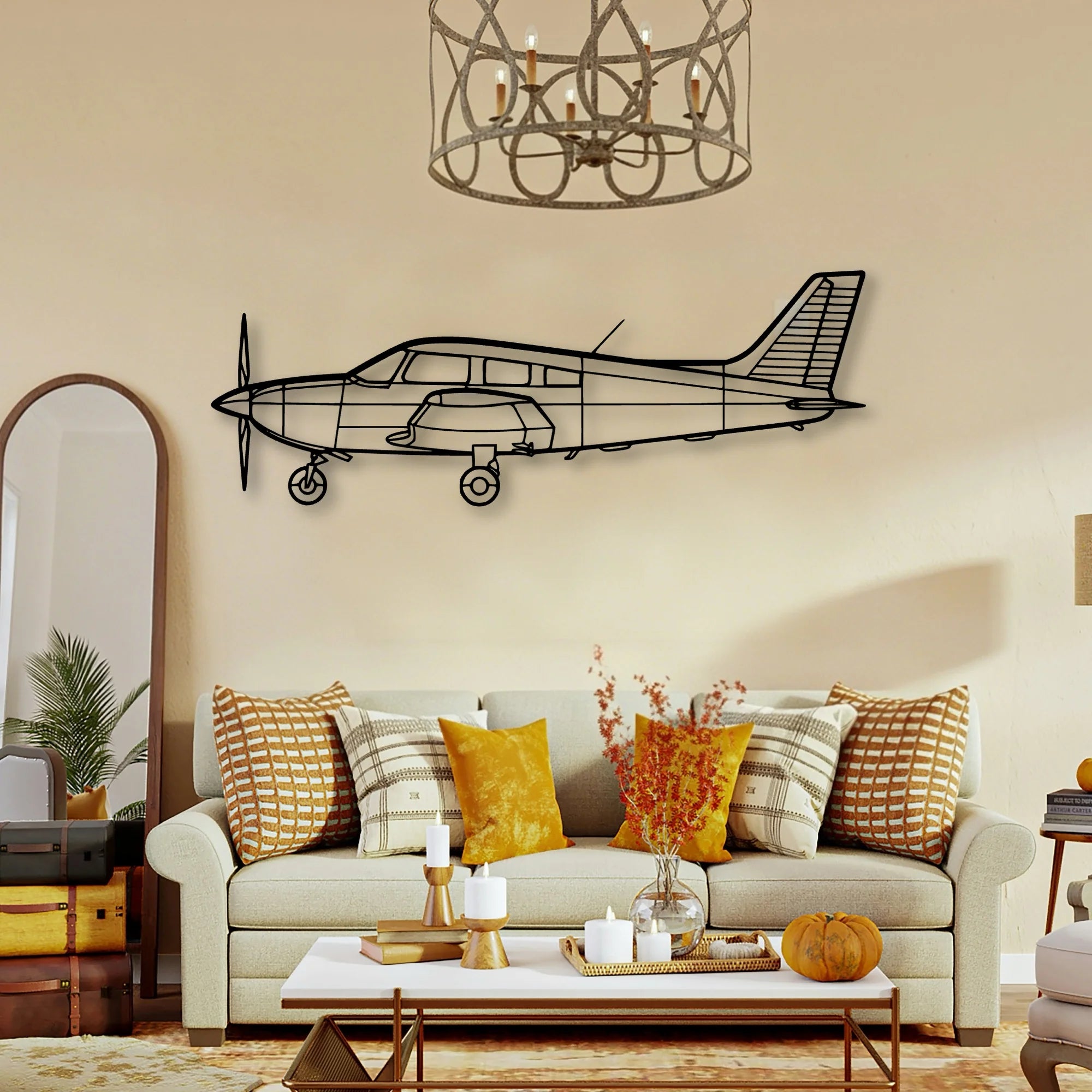 F 111 Aardvark Classic Aircraft Silhouette Metal Wall Art - Tinvibe