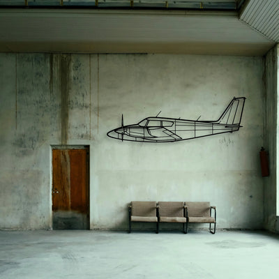 F 16A Classic Aircraft Silhouette Metal Wall Art - Tinvibe
