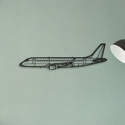 F 4E Phantom Classic Aircraft Silhouette Metal Wall Art - Tinvibe