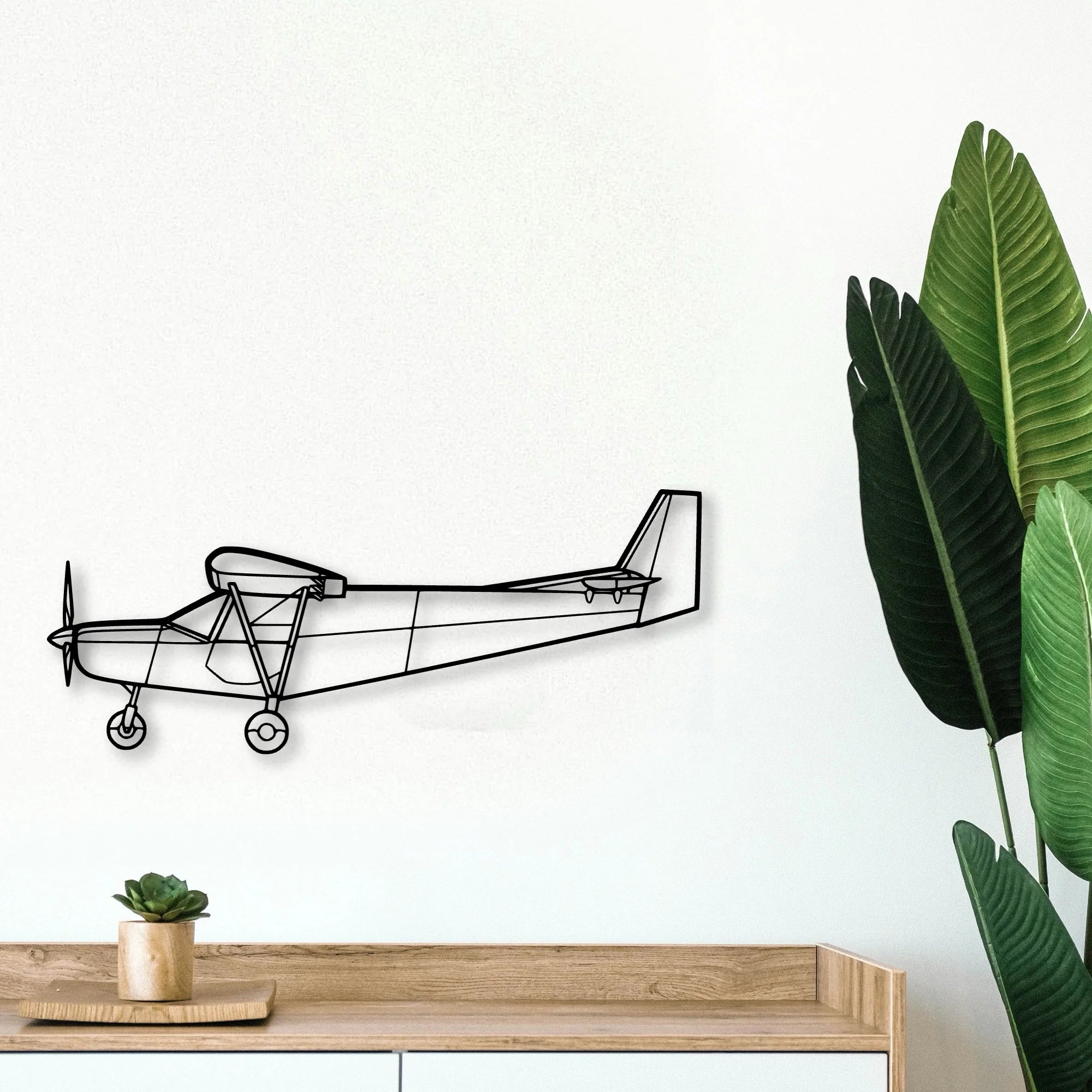 F35A Lightning Ll Classic Aircraft Silhouette Metal Wall Art - Tinvibe