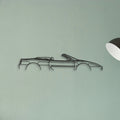 Ferrari F355 Spider Classic Silhouette Metal Wall Art - Tinvibe