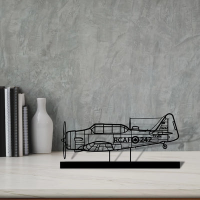 harvard Silhouette Metal Art Stand - Tinvibe