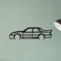 HSV VL SS 1988 Classic Silhouette Metal Wall Art - Tinvibe