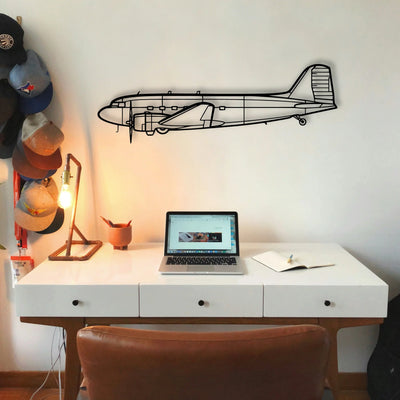 Kc 135R Stratotanker Classic Aircraft Silhouette Metal Wall Art - Tinvibe