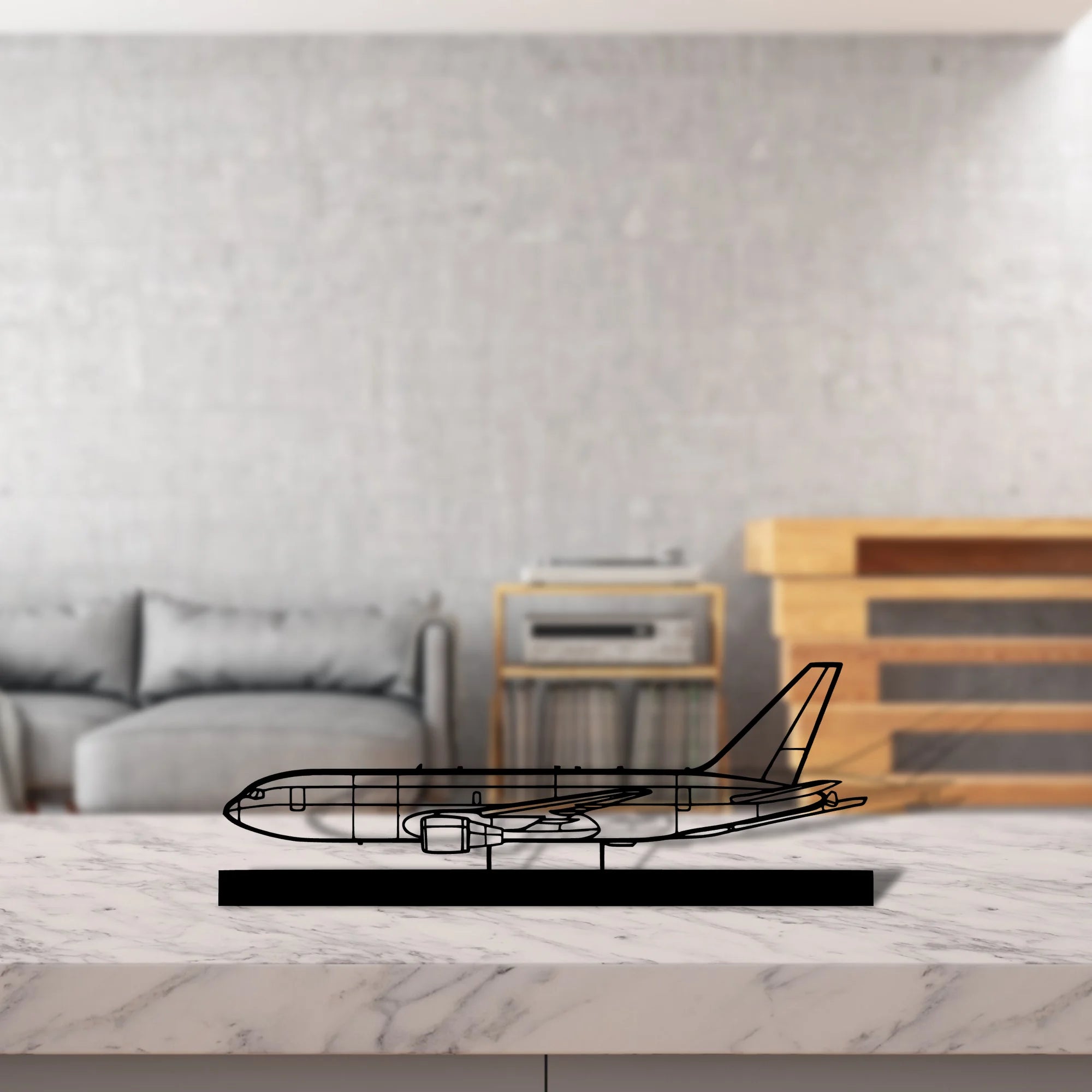 kc-46-2 Silhouette Metal Art Stand - Tinvibe