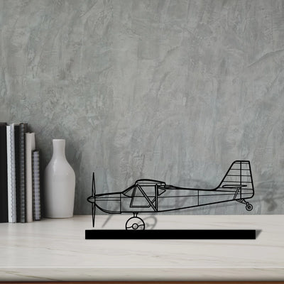 kitfox-5-2 Silhouette Metal Art Stand - Tinvibe