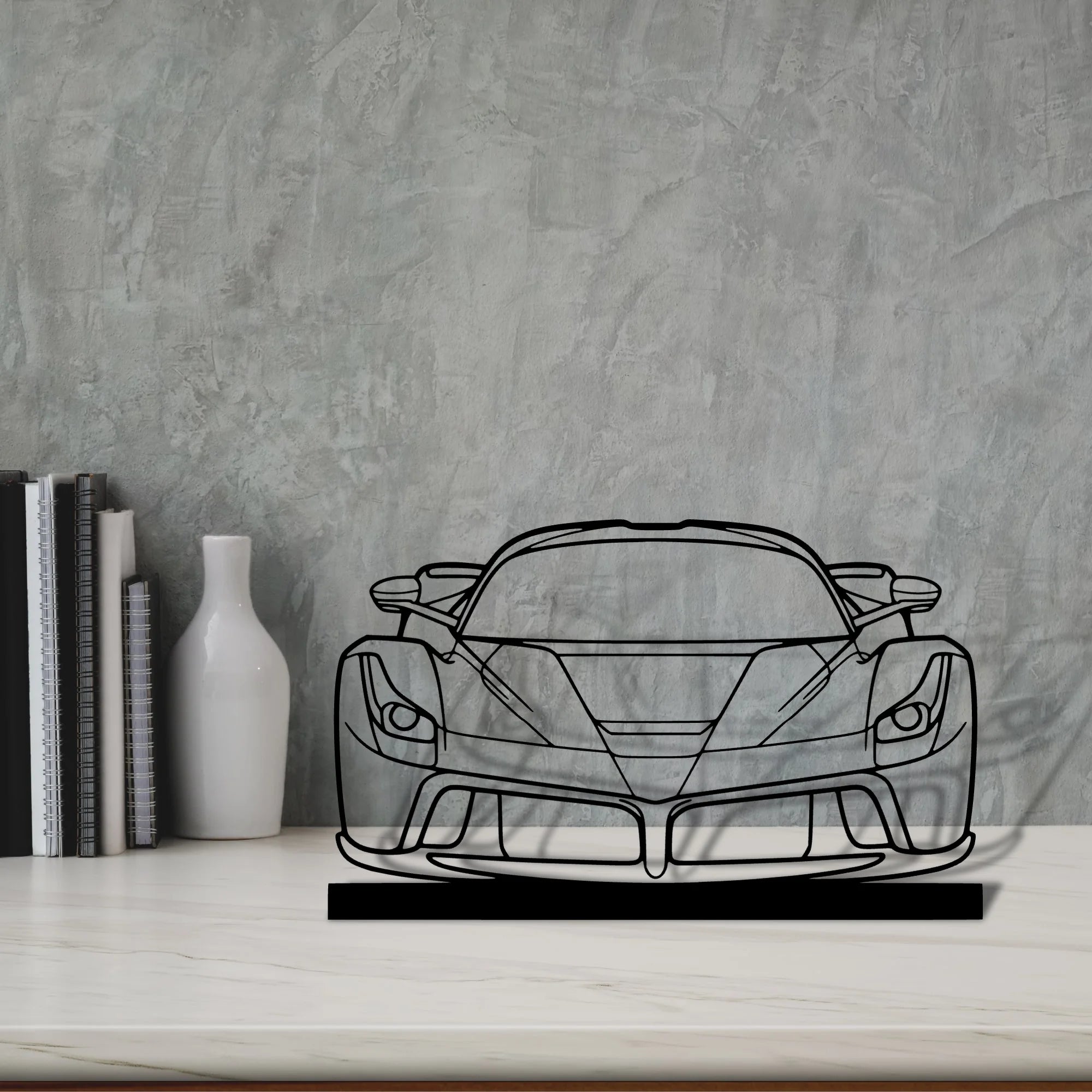 laferrari Silhouette Metal Art Stand - Tinvibe
