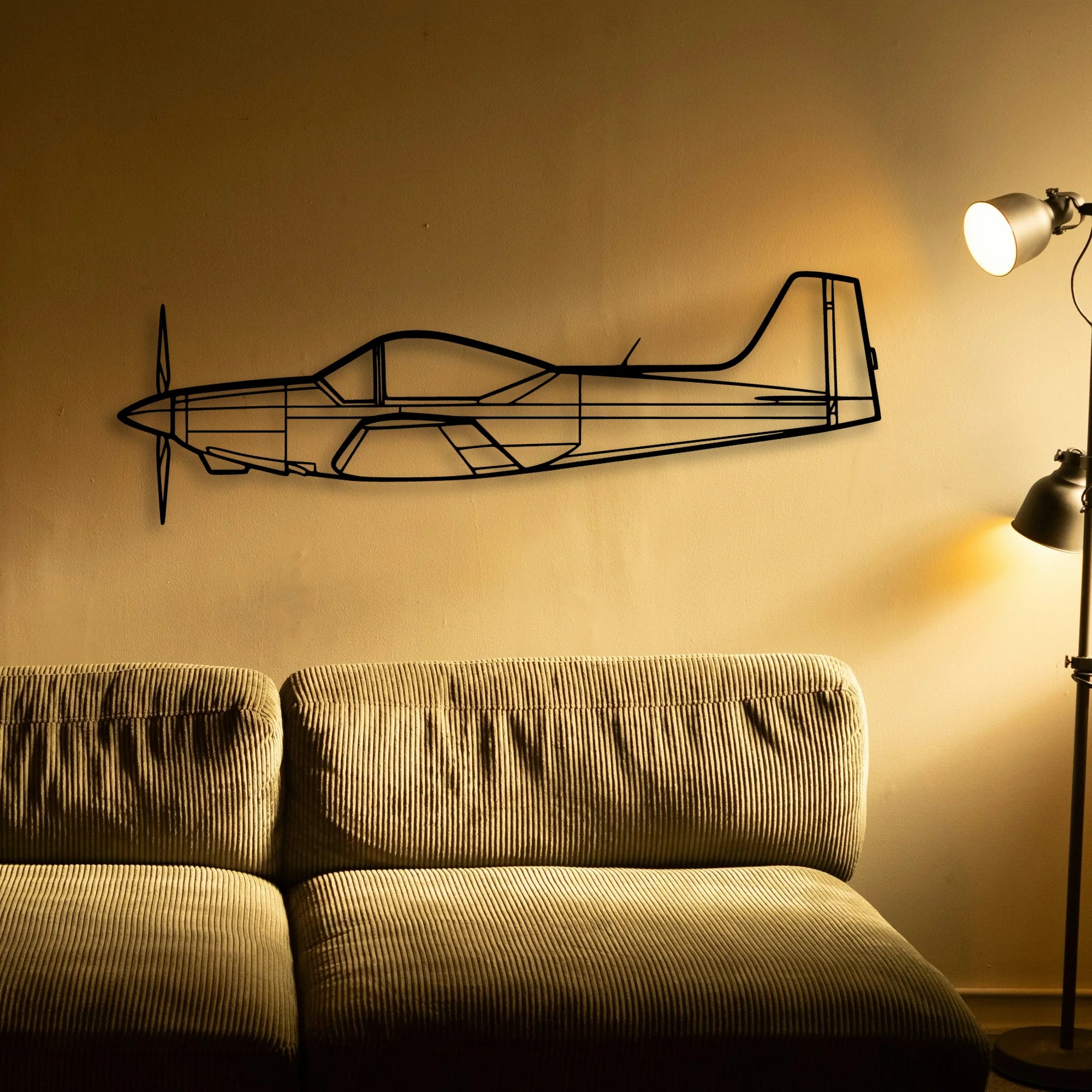 Learjet 60 Classic Aircraft Silhouette Metal Wall Art - Tinvibe