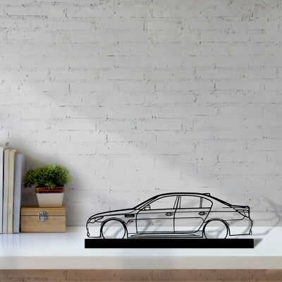 m5-e60 Silhouette Metal Art Stand - Tinvibe