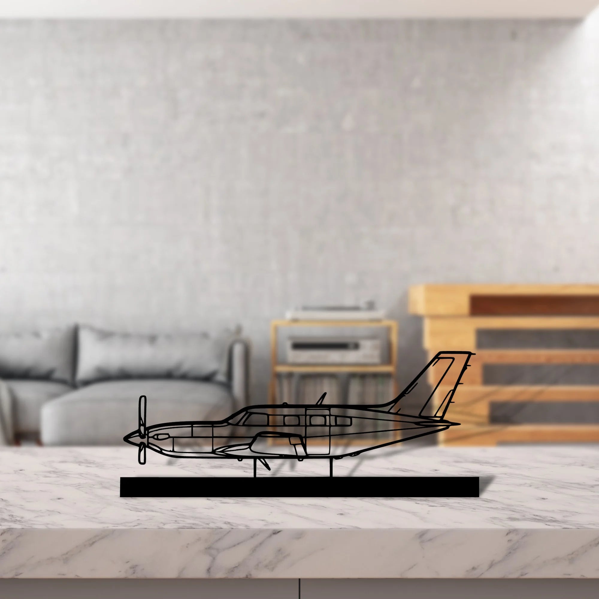 m500-meridian Silhouette Metal Art Stand - Tinvibe