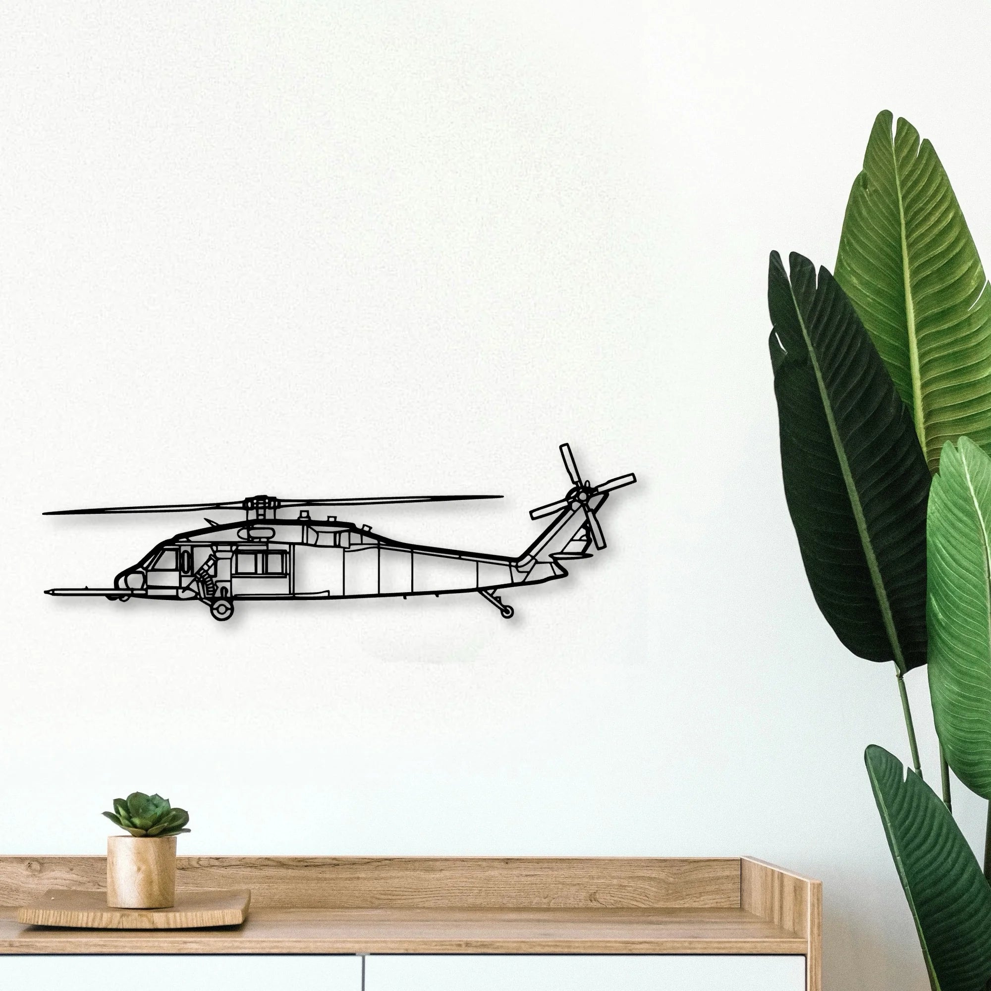 Model 18 Classic Aircraft Silhouette Metal Wall Art - Tinvibe