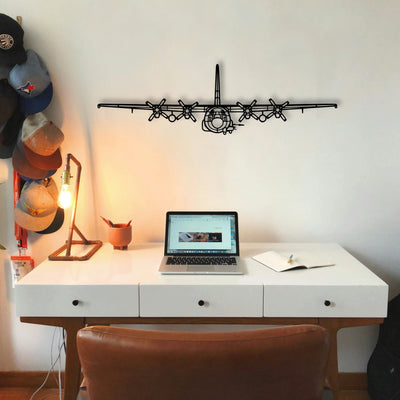 N3N 3 Classic Aircraft Silhouette Metal Wall Art - Tinvibe