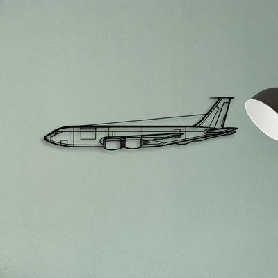 PA 32R 301T Classic Aircraft Silhouette Metal Wall Art - Tinvibe