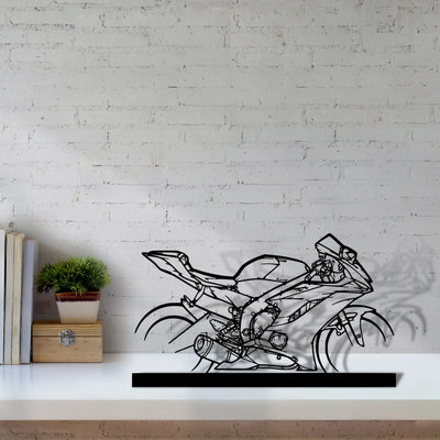 r6-2018 Silhouette Metal Art Stand - Tinvibe