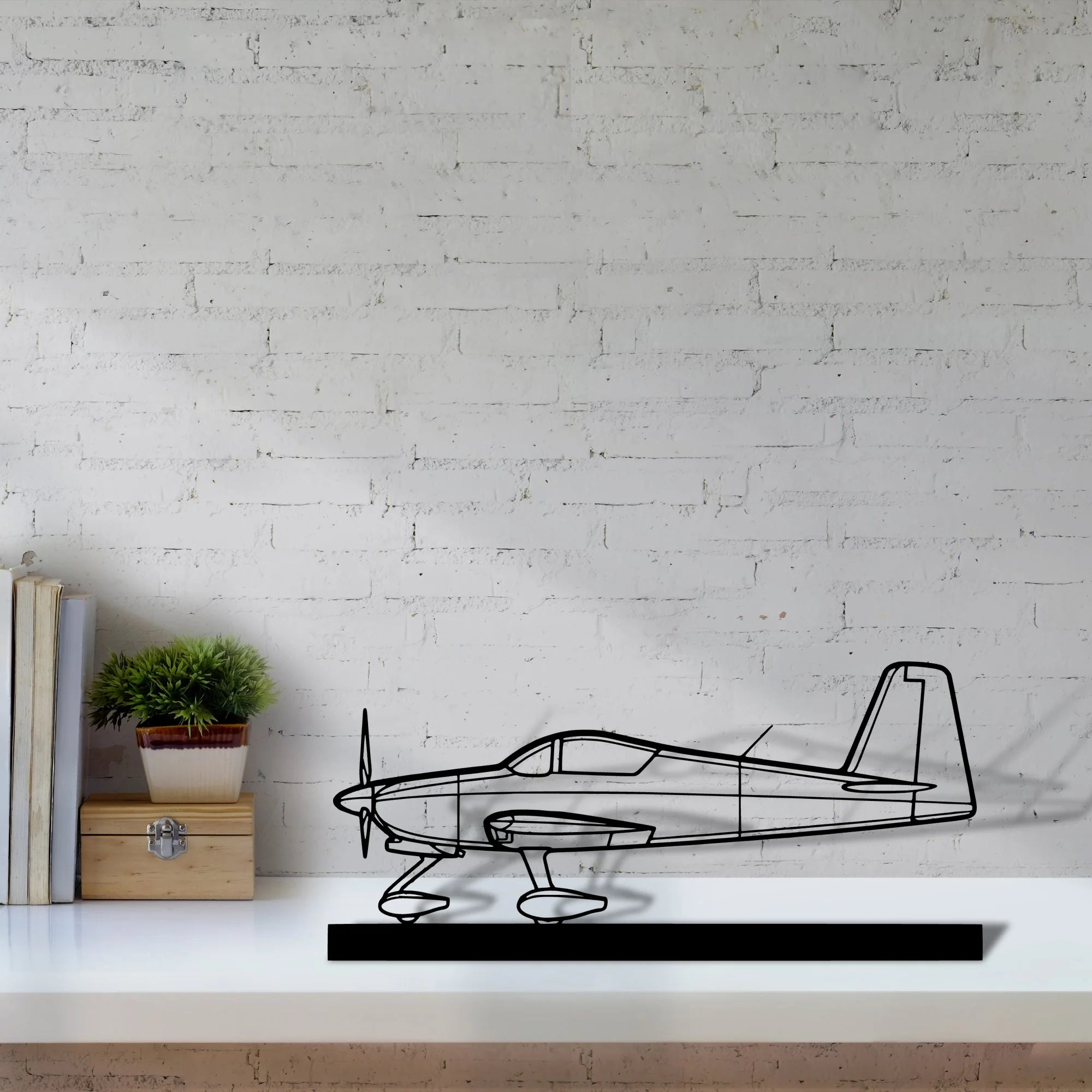 rv-7 Silhouette Metal Art Stand - Tinvibe