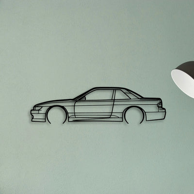 S13 Classic Silhouette Metal Wall Art - Tinvibe
