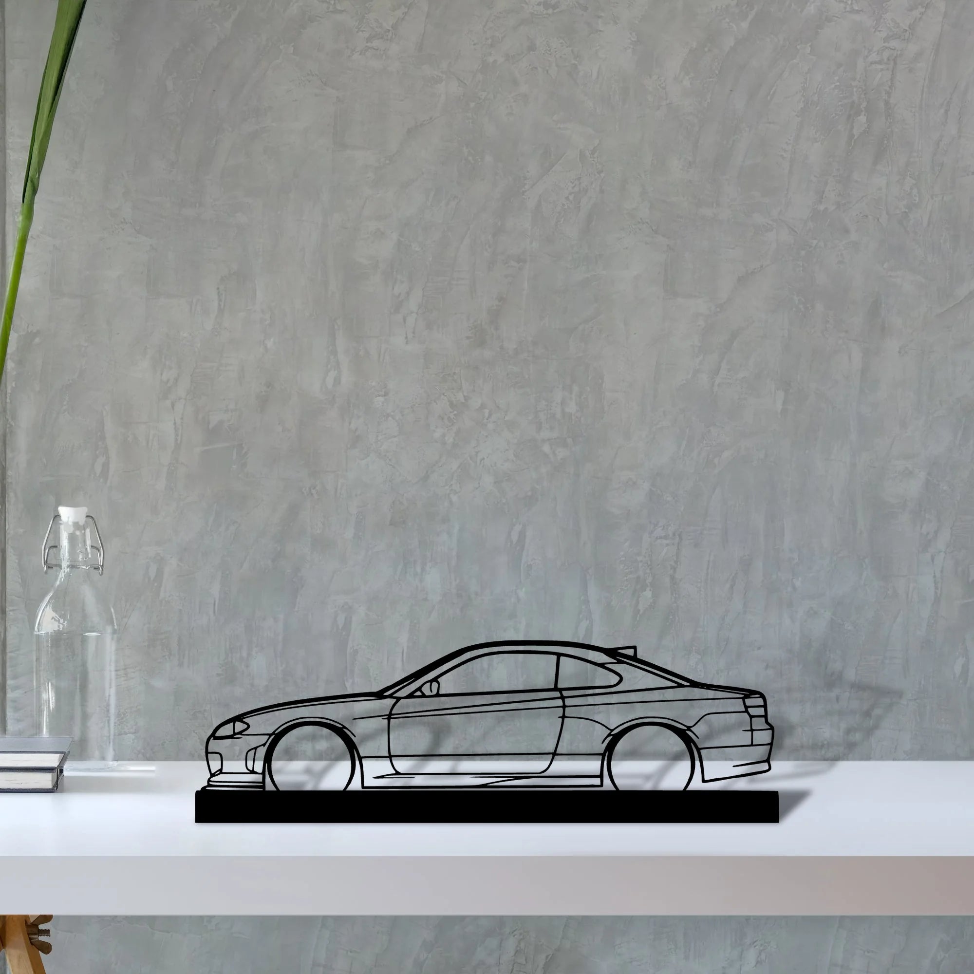 s15-silvia-2000 Silhouette Metal Art Stand - Tinvibe