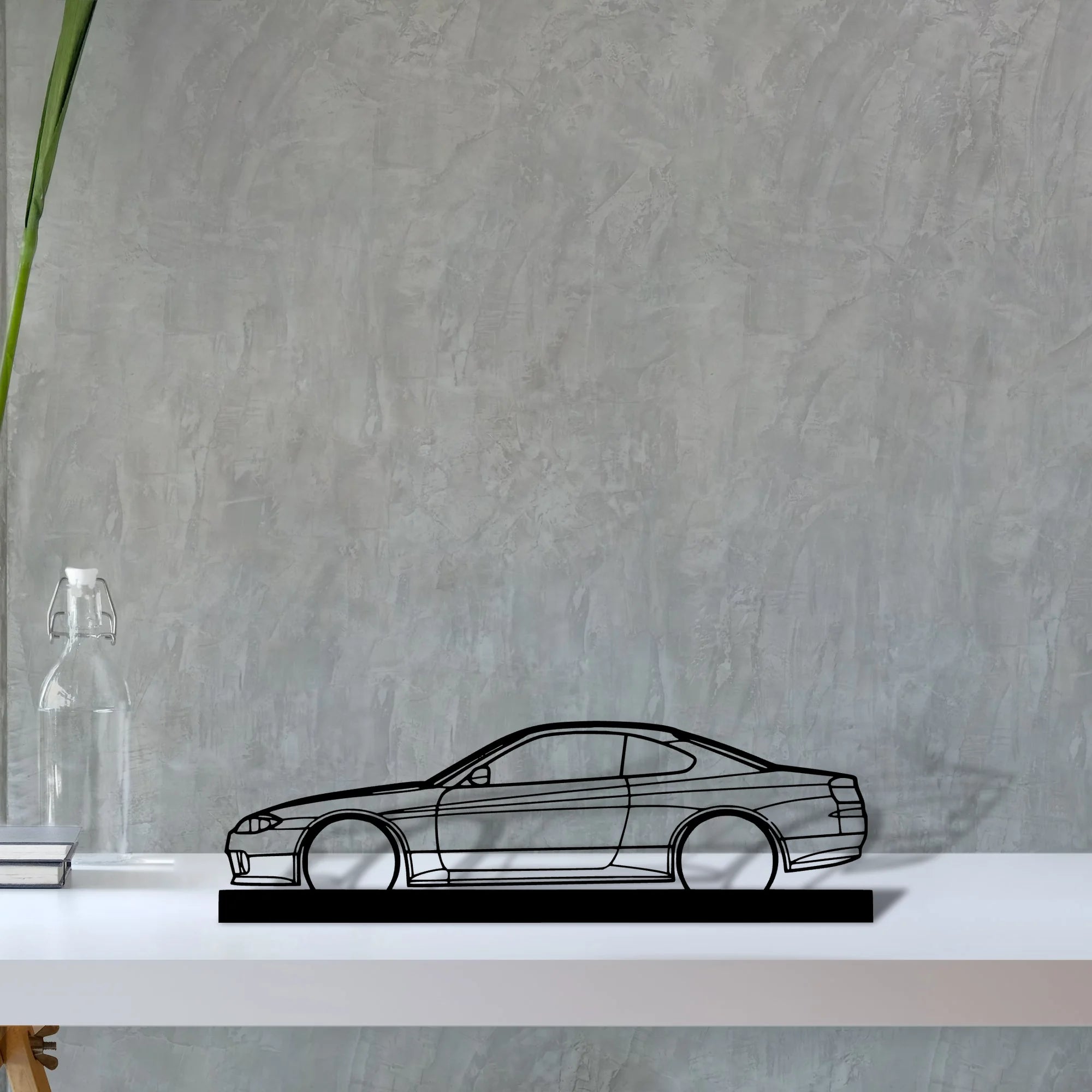 silvia-s15 Silhouette Metal Art Stand - Tinvibe