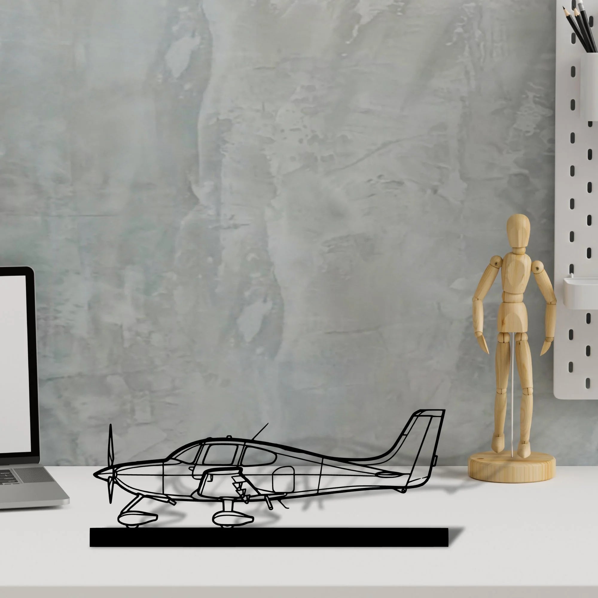 sr22-2 Silhouette Metal Art Stand - Tinvibe