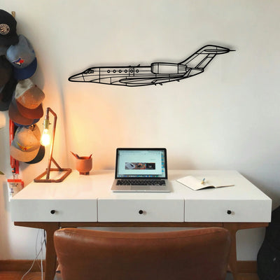 Super Petrel Ls 2 Classic Aircraft Silhouette Metal Wall Art - Tinvibe