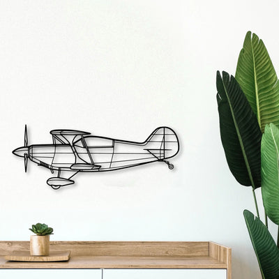 Tornado 8 Classic Aircraft Silhouette Metal Wall Art - Tinvibe