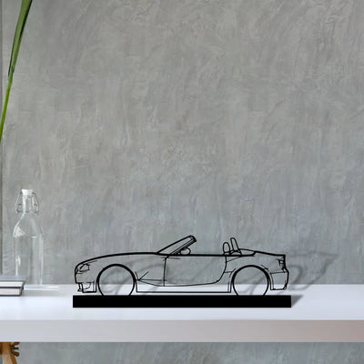 z4m-roadster-e85 Silhouette Metal Art Stand - Tinvibe
