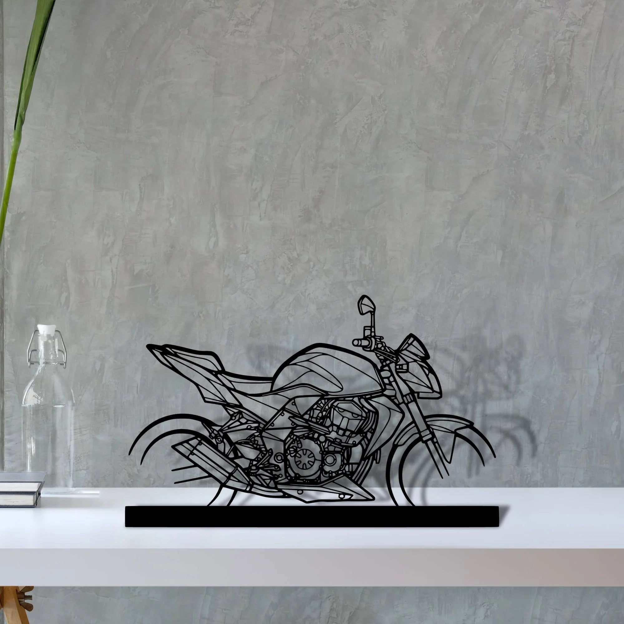 z750-2008 Silhouette Metal Art Stand - Tinvibe