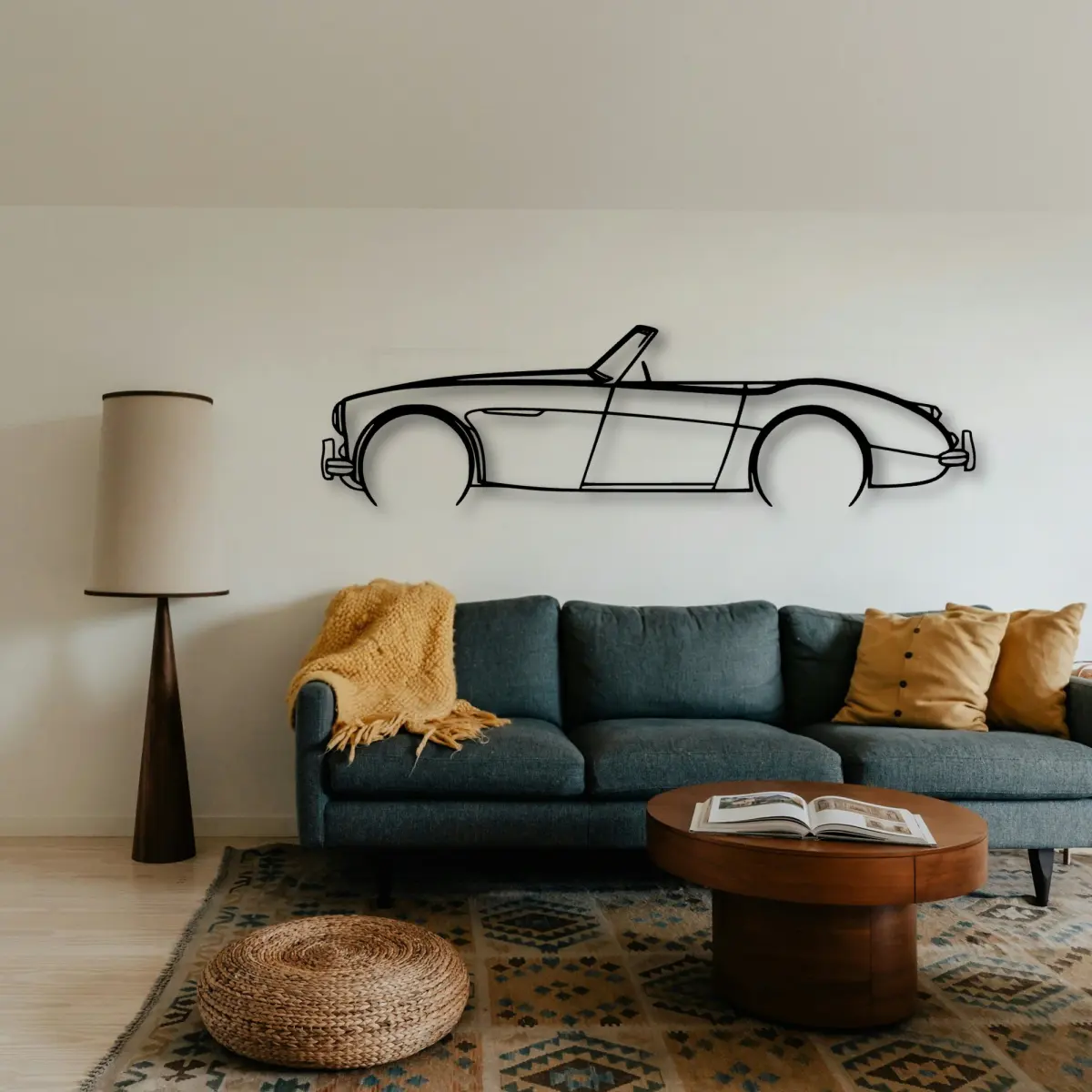 Peugeot 106 1957 shape on a hero wall