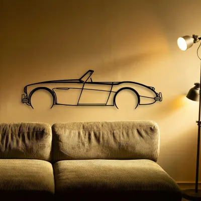 Peugeot 106 1957 laser-cut outline from the Tinvibe range