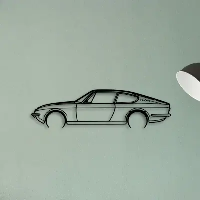 125S 1969 — XS (50 cm) metal wall art