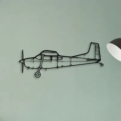 180K 2 — XS (50 cm) metal wall art