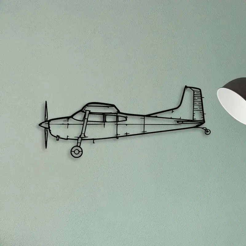 180K 2 — XS (50 cm) metal wall art