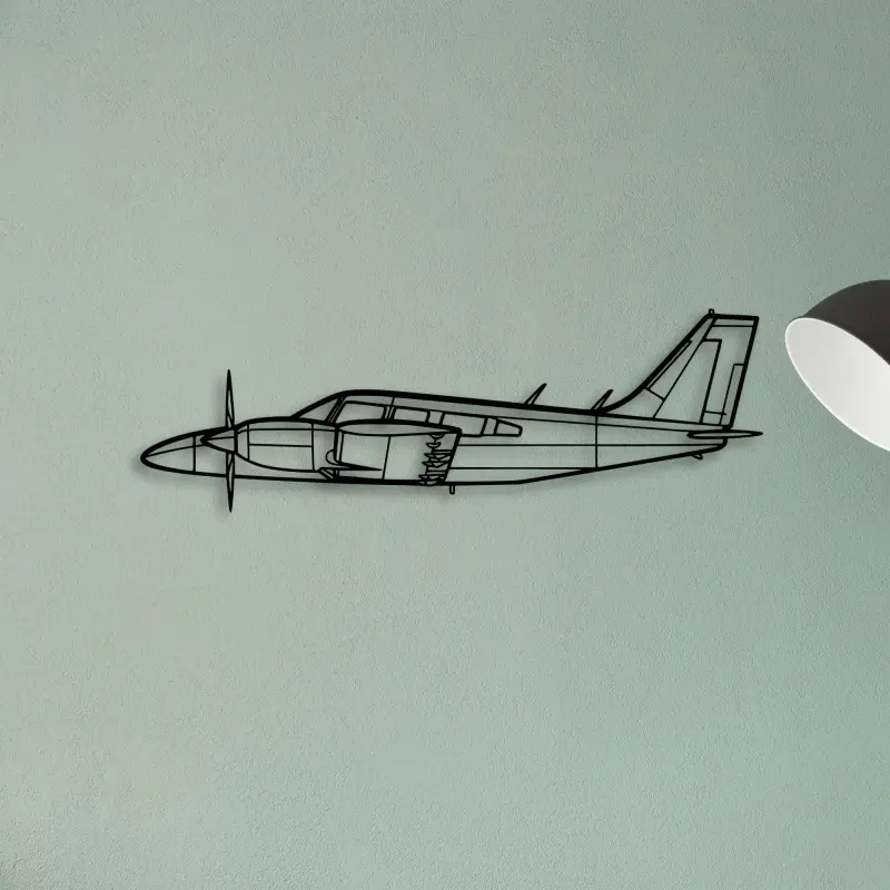 182P Skylane 2 — XS (50 cm) metal wall art