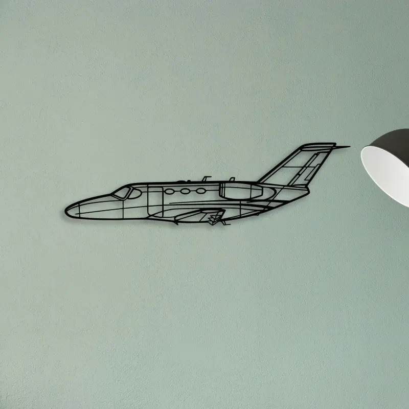 182P Skylane — XS (50 cm) metal wall art