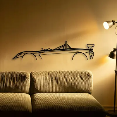 Lotus 2 Eleven 2009 cut-metal silhouette from the Tinvibe range