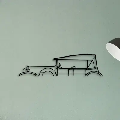 20 40 Tourer 1924 — XS (50 cm) metal wall art